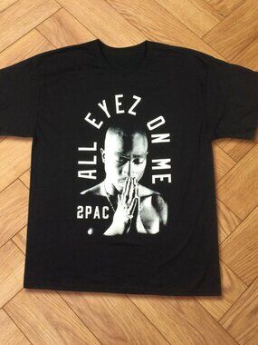 2Pac All Eyez On Me Graphic Tee Hip Hop Streetwear Shirt